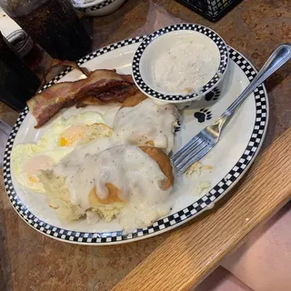 2 Biscuits & Gravy (1200 cals.)