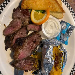 Tri tip dinner