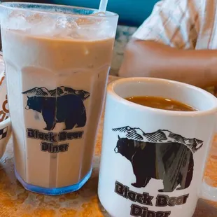 Mocha Iced Cold Brew (400 cals.) Bottomless Coffee (0 cals.)