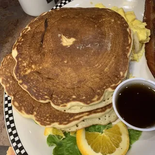 Seasonal Pancakes (1260-1660 cals.)