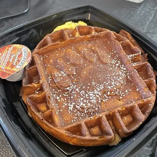 Sweet Cream Waffle (850 cals.)