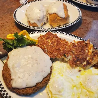 2 Biscuits & Gravy (1200 cals.)