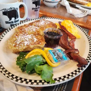 Stuffed Blackberry French Toast* (1240 cals.)