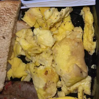 Toast or English Muffin (360/460 cals.)