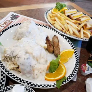 2 Biscuits & Gravy (1200 cals.)