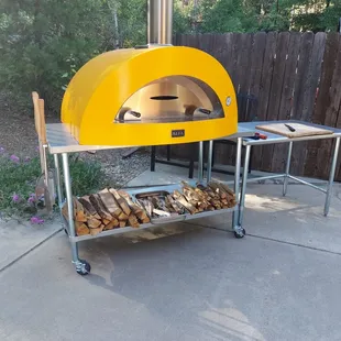 New pizza oven straight from Italy