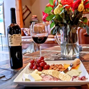 wine &amp; cheese in the Gathering Room