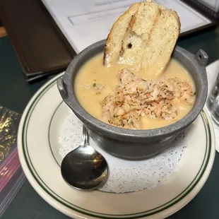Lobster bisque - 10/10 delish!