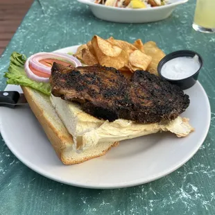 Grilled Prime Rib Sandwich