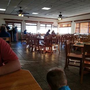 Inside the Black Bear Restaurant!