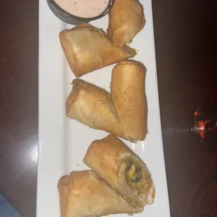 Southwestern Chicken Egg Rolls