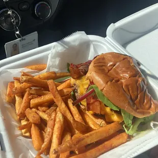 Black Bear Burger and Choice of Appetizers