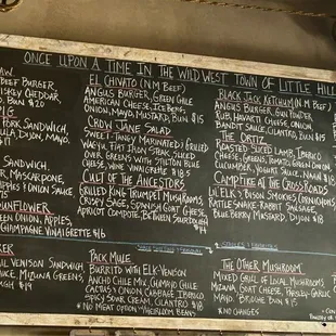 Menu.  4 October 2024. Yummy!!!