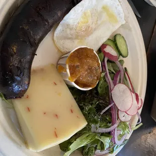 I really did not frame this Photo very well... But each component of the plate was just terrific
