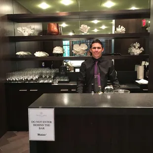 Wonderful private dinner this evening with your very own bartender. #blackbookbartender