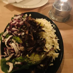 Fried artichoke salad