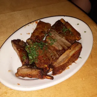 Dry Rub House-smoked Wild Boar Ribs