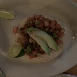 Pulled Pork Tacos & Avocado