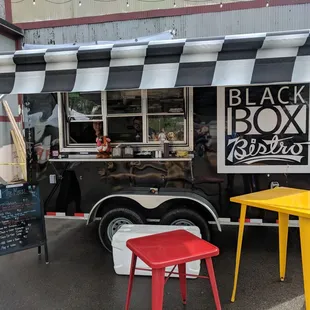 a black box bistro truck