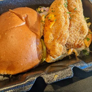 Crabby Catfish sandwich