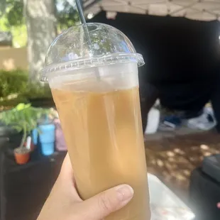 Iced Espresso Blend with oat milk