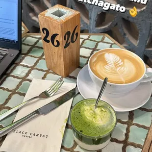 Matchagato, Agave latte. Excellente