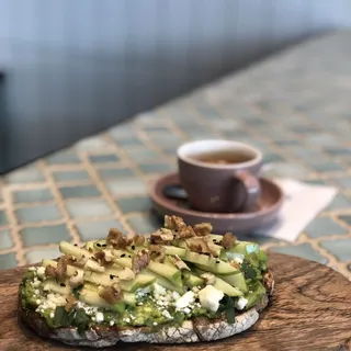 Green Apple and Feta Toast