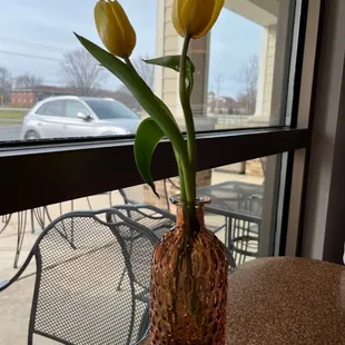 Fresh flowers throughout