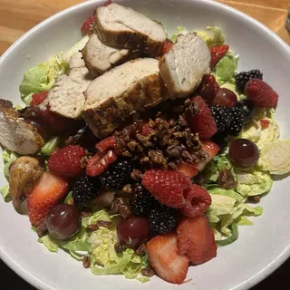 Brussels and Berry Salad