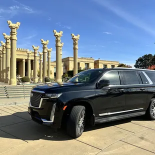 Company SUV in Napa Valley