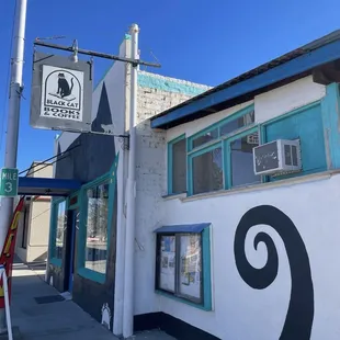 a corner of a building