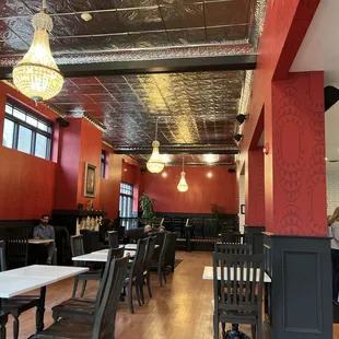 Sam and I stopped in for some fancy coffee