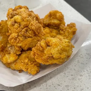 Really good tenders and the hot dipping sauce was spicy