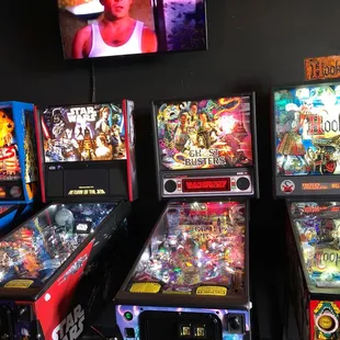 Pinball machines. John McClane approves.