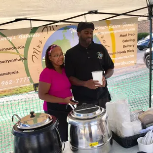 Mrs Murray&apos;s Naturals Soups got my vote! Check them out for future catering gigs.