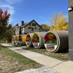 Outdoor Workspace equipped with Wifi