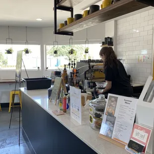 Counter where you order