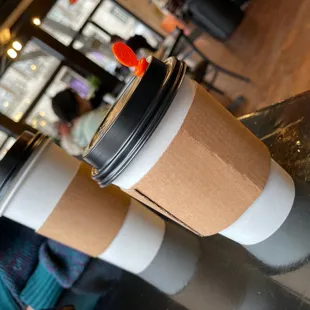 Large Rose Tea &amp; Alm Swirl Latte