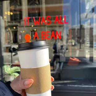 it was all a bean