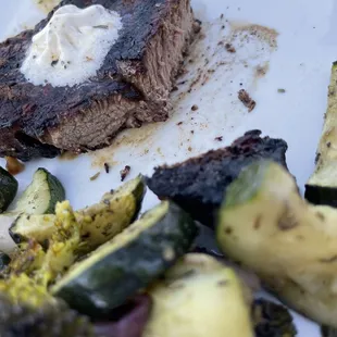 This is supposed to be cooled to medium. Overcooked and no flavor.