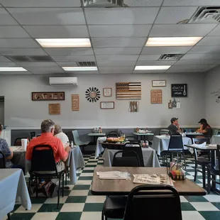 diners sitting at tables