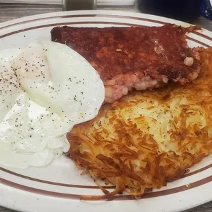Corn beef hash, a 3 Star effort.