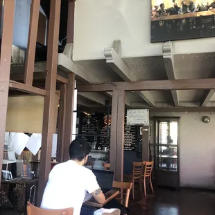Nice indoor space (downstairs)