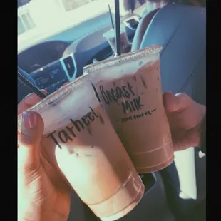 Iced Tarheel Iced Breast Milk