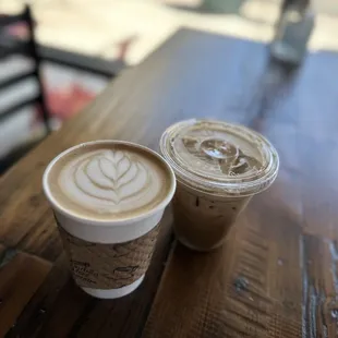 Mocha & iced Vietnamese coffee