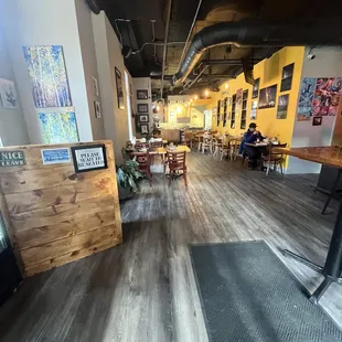 entrance - bigger than you think form the doorway