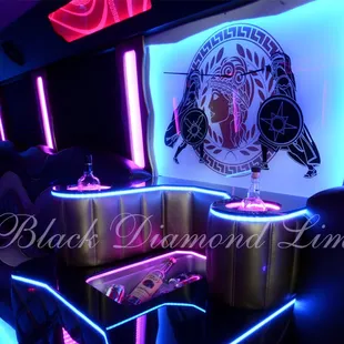 The Palace Party Bus Bar Area