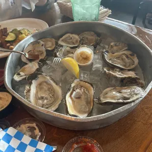 Oysters on the Half Shell