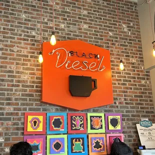 Fun wall art.