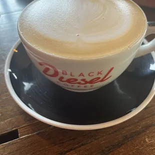 Vanilla Latte with oat milk